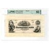 Image 1 : ME. Searsport Bank, ND (1850-60s), SENC $10 Proprietary Proof Obsolete Banknote.