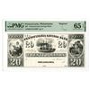 Image 1 : PA. Pennsylvania Savings Bank,, 18xx, ca.1830-50, $20, Proprietary-Reprint Proof, ca.1940-60s