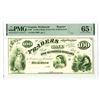 Image 1 : VA. Traders Bank of the City of Richmond, ND (1860s), $100 Proprietary Proof Obsolete Banknote.
