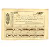 Image 1 : TN. J.H. Outlaw, 1858 I/C $100 Interest Bearing Obsolete Banknote or Circulating Bond with Coupons