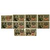 Image 1 : U.S. Fractional Currency, 1863, Fourth and Fifth Issue Banknote Collection.