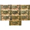 Image 1 : VA., C.S.A., 1864, $10, T-68 Issued Banknote Assortment.