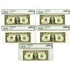 Image 1 : U.S., F.R.N., $1, Series 1981A, Fr.# 1912H, Issued Banknote Group.