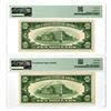 Image 2 : U.S.,  F.R.N., $10, Series of 1934A, Issued Banknote Pair.