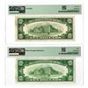 Image 2 : U.S. F.R.N., $10, Series of 1934C and Series of 1934C, Issued Banknote Pair.