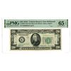 Image 1 : U.S., F.R.N., $20, Series of 1934C, Fr.# 2057Enb, Issued Banknote.