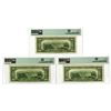 Image 2 : U.S., F.R.N., $20, Series 1950, Issued Banknote Trio.