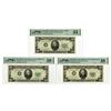 Image 1 : U.S., F.R.N., $20, Series 1950A, 1950B, & 1950C, Issued Banknote Trio.