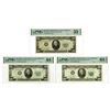 Image 1 : U.S. F.R.N., $20, Series 1950, 1950A, and 1963A, Trio of Issued Star Notes.
