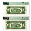 Image 2 : U.S. Legal Tender Note, $2, Series 1963 and 1963A, Issued Banknote Pair.