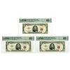 Image 1 : U. S. Legal Tender Note, $5, Series 1963, Fr.# 1536, Sequential Trio of Issued Banknotes.