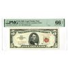 Image 1 : U. S. Legal Tender Note, $5, Series 1963, Fr.# 1536*, Issued Star Note.