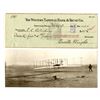Image 1 : OH. Winters National Bank & Trust I/C Check Signed by Orville Wright, Aviation Pioneer in 1937.