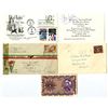 Image 1 : Signed Envelopes – Allen Dulles, George C. Wallace, Ronald Greenaway, Jacquelin Onslow Ford