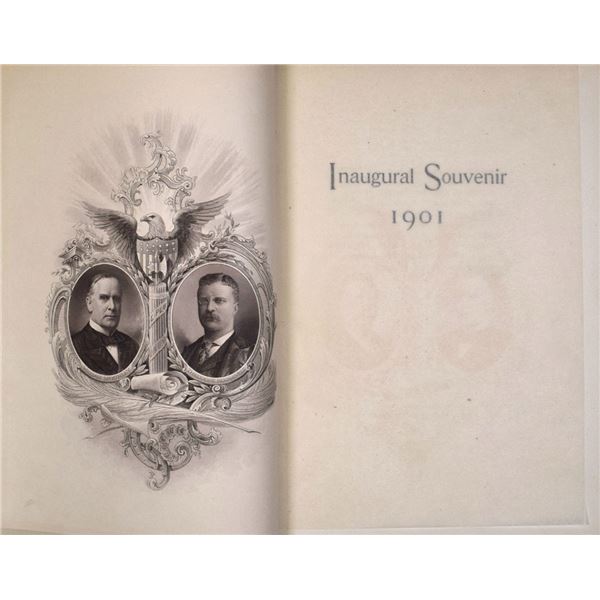 Washington, D.C., William McKinley & Theodore Roosevelt Rare Inaugural Souvenir Booklet, 1901 , Only