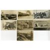 Image 1 : Real Photo Postcards with Images of Ice & Ice Cream Deliver Trucks, Train Wreck & Printed Photo of T