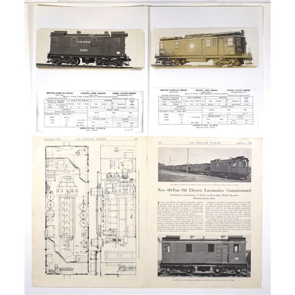 Oil-Electric & Diesel Locomotive Correspondence, Articles, Pamphlets, and Real Photo Photographs, 19