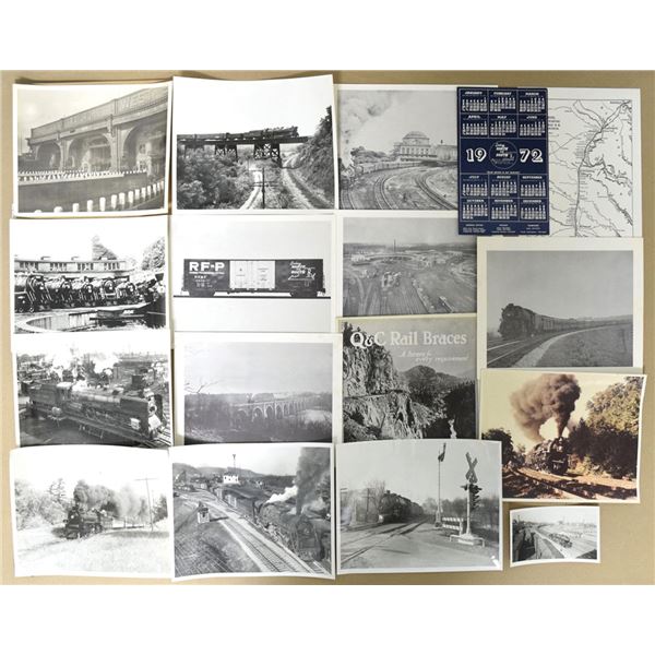 Vintage Railroad Photographs – Trains, Locomotives, and Trackside Views