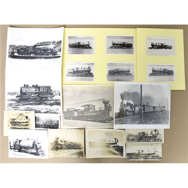 Vintage Train and Locomotive Photographs, ca.1880-1920