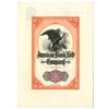 Image 1 : NY. ABNC, Advertising Letterhead with Stock Certificate Appearing Cover with Large Screaming Eagle, 
