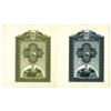 Image 1 : NY. ABNC, Large Format ca.1900-20s Color Chart Specimen Pair.
