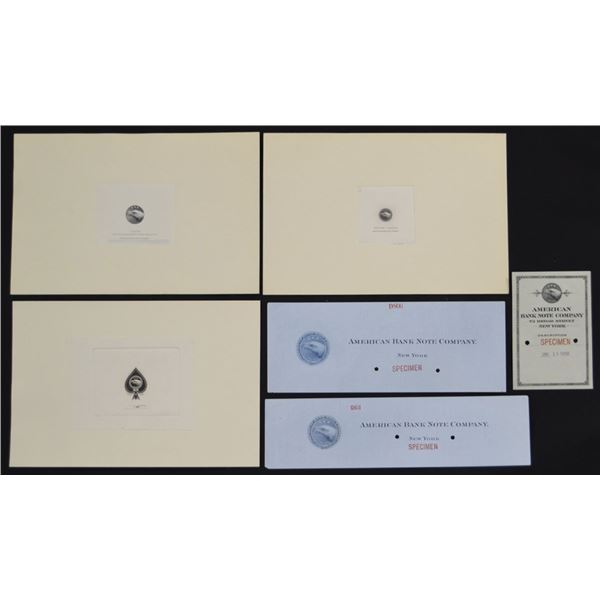 NY. ABNC, Proof and Specimen Label Collection ca.1900-1930s.`