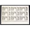 Image 2 : NY. Canada. DuraNote Polymer Paper "Experimental Design," ca. 1985 to 1994, Uncut Sheet of Banknotes