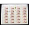 Image 2 : U.S. & Canada. DuraNote Uncut Sheet of 24 Banknotes, ND (ca. 1989 to 1994), with Different DuraNote 