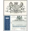 Image 1 : U.K., Government of the United Kingdom, 1978 Registered Bond with Unique Original Artwork by SC-USBN