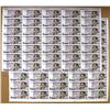 Image 1 : U.K. & Italy. De La Rue Giori, ND (ca.2000s), Uncut Sheet of Specimen Banknotes.