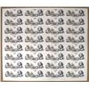 Image 1 : U.K. & Italy. De La Rue Giori, ND (ca.2000s), Uncut Sheet of Specimen Banknotes.