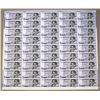 Image 1 : U.K. & Italy. De La Rue Giori, ND (ca.2000s), Uncut Sheet of Specimen Banknotes.