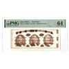 Image 1 : D.C. Giori Test Note, (DEU), ND (ca. 1950s) Jefferson Center "Test Note"