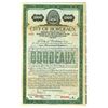 Image 1 : France. City of Bordeaux, Loan of 1919, Specimen Gold Coupon Bond.