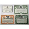 Image 1 : Louisiana, Connecticut, Ohio, and New Jersey Banking Specimen Stock Certificate Quartet, ca.1920-195