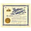 Image 1 : CO. Apothecaries Gold Mining Co., 1898, I/U Stock Certificate.