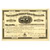 Image 1 : CO. Governor Group Gold Mining Co., 1883 I/U Stock Certificate