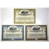 Image 1 : MA, NH, ME, NY. Boston and Maine Railroad, 1921 to 1923 Specimen Registered Gold Bond Trio