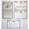 Image 1 : Indiana, Pennsylvania, New York, Railroad Bond and Share Quartet, 1893 to 1997.