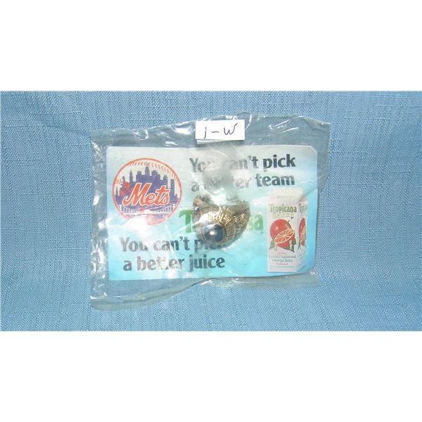 1986 NY Mets World Series ring
