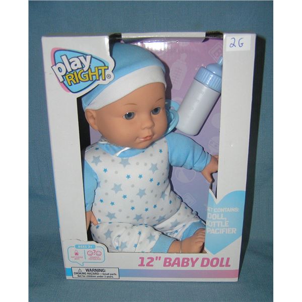 13 inch baby doll with original box
