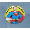 Image 1 : Superman official Superman club pin back button