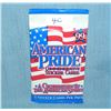 Image 1 : American Pride unopened foil pack of sticker cards