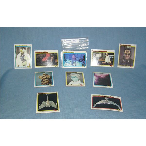 Star Trek 1979 group of collector cards