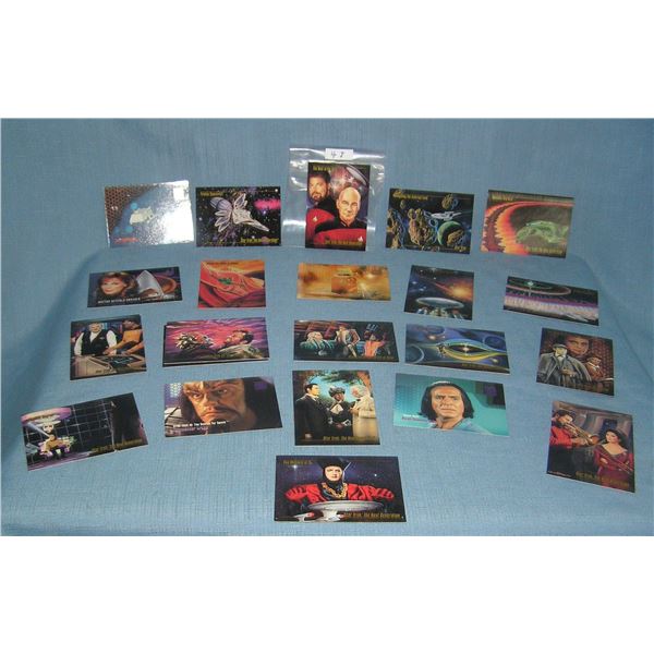 Star Trek 1979 group of collector cards