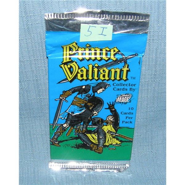 Prince Valiant factory sealed pack of cards