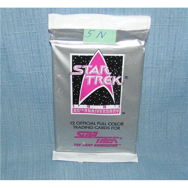 Star Trek factory sealed pack of cards