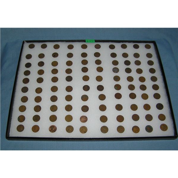 Large collection of vintage Lincoln wheat back pennies all pre 1959 nice collection of mixed dates, 