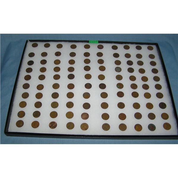Large collection of vintage Lincoln wheat back pennies all pre 1959 nice collection of mixed dates, 