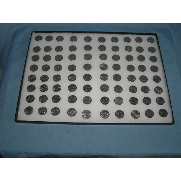 Large collection of US state quarters this large collection has a great variety with conditions from